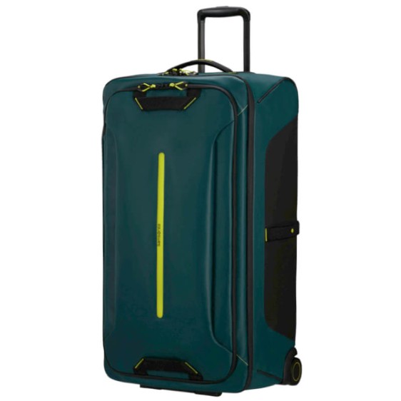 SAMSONITE Mala Viagem / Trolley Grande 79cm 2R Ecodiver Azul Petróleo/Lima | Ref. 92.140884-A567