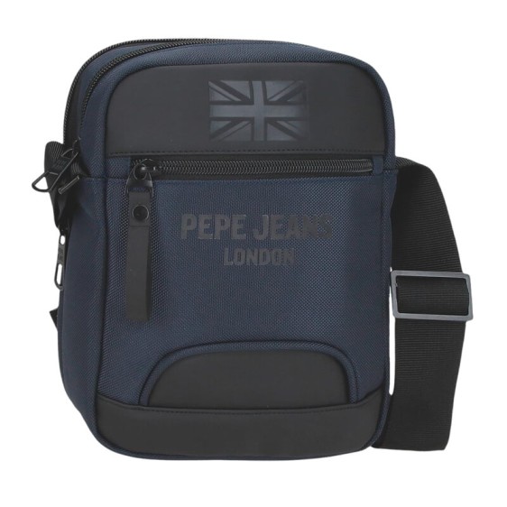 Bolsa de Tiracolo 2C Bolso Frontal PEPE JEANS Bromley 24 Azul | Ref. 186.7065544
