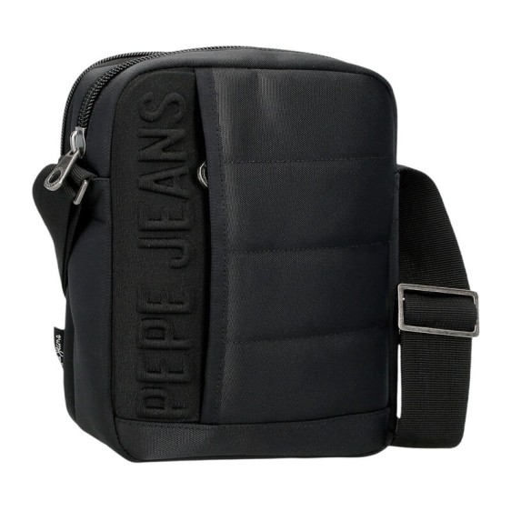 Bolsa de Tiracolo Grande 2C PEPE JEANS Ancor Preta | Ref. 186.7015542
