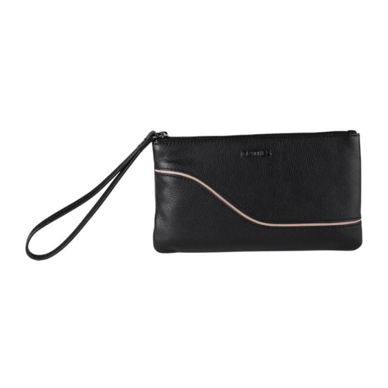 Porta-Moedas/Cartões Grande MATTIES Curve Line Preto | Ref. 132.1818420
