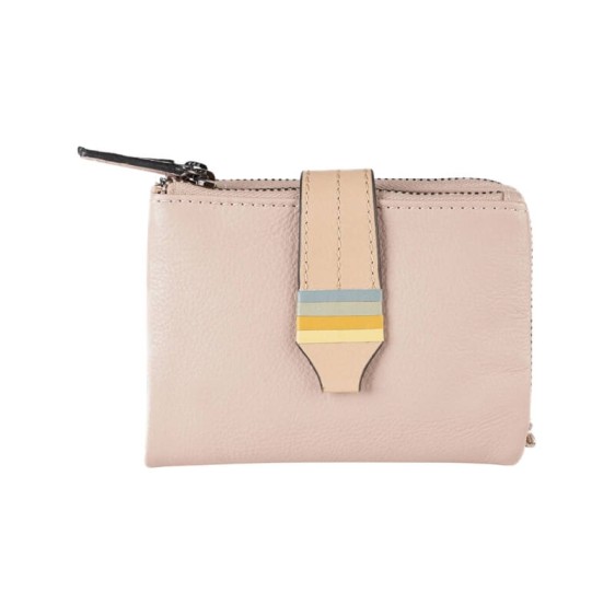 Carteira Pequena Flexível RFID MATTIES Colour Strap Bege | Ref. 132.1821233