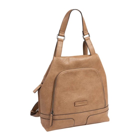 Mochila de Senhora c/ Alça de Mão MATTIES Serie Mochilas Bege | Ref. 132.2245913