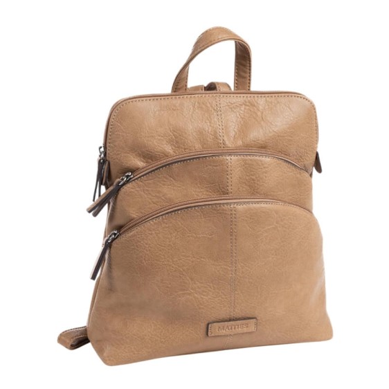 Mochila de Senhora Tripla MATTIES Serie Mochilas  Bege | Ref. 132.2244313
