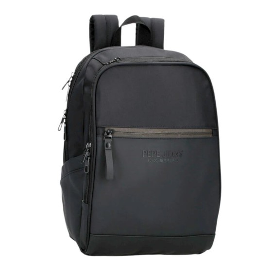 Mochila para Portátil 13.3" 2C Adapt. PEPE JEANS Sail Up Preta | Ref. 186.7172141