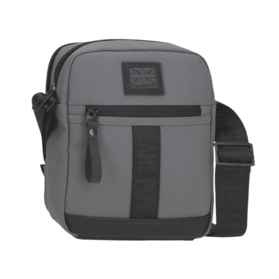 Bolsa de Tiracolo 2C. Média PEPE JEANS Hoxton Cinza | Ref. 186.7345533