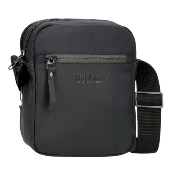 Bolsa de Tiracolo Grande 2C PEPE JEANS Sail Up Preta | Ref. 186.7175541