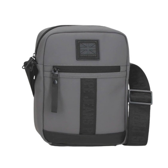 Bolsa de Tiracolo Média PEPE JEANS Hoxton Cinza | Ref. 186.7345433