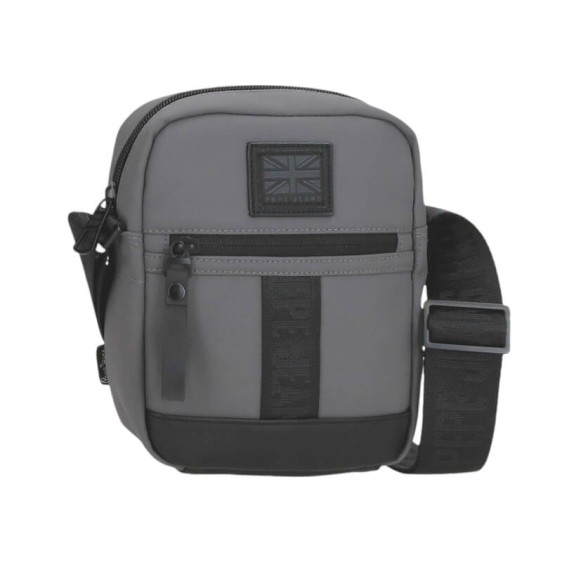 Bolsa de Tiracolo Pequena PEPE JEANS Hoxton Cinza | Ref. 186.7345233