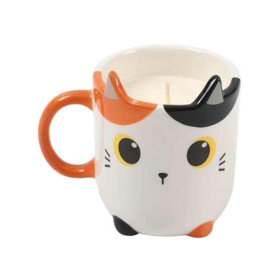 Chávena de Café iTOTAL Gato Laranja (2 unidades) | Ref. 343.XL2520B