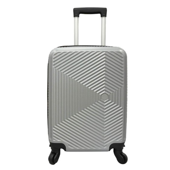 Mala de Cabine / Trolley 47cm 4R. Amovíveis TALENT 7 Cinza | Ref. 337.7CI