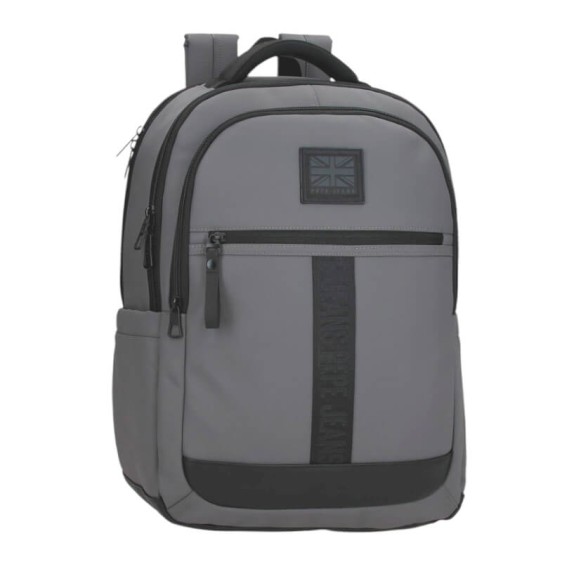Mochila para Portátil 15.6" Adap. 3C PEPE JEANS Hoxton Cinza | Ref. 186.7342833