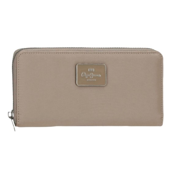 Carteira de Senhora c/ Fecho PEPE JEANS Taupé | Ref. 186.7098544