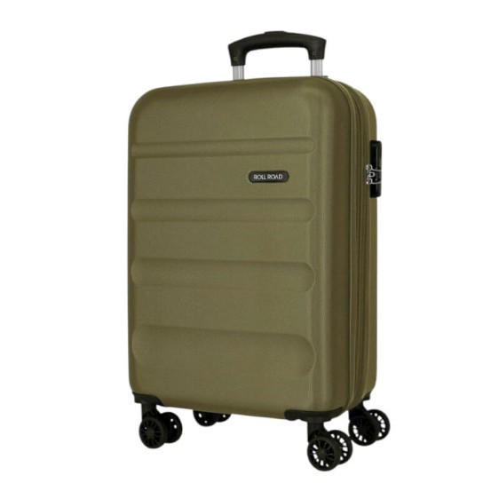 Mala de Cabine / Trolley 55cm 4 Rodas Exp. ROLL ROAD Flex Caqui | Ref. 186.584866H