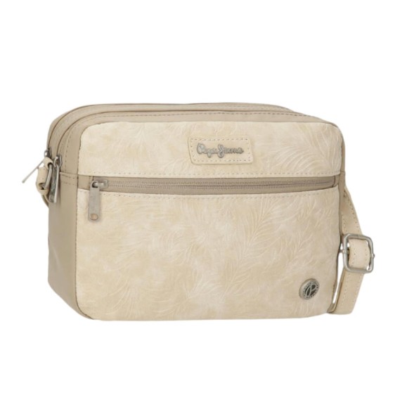 Bolsa de Tiracolo 2C PEPE JEANS Jana Bege | Ref. 186.7145441