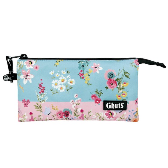 GHUTS Estojo Escolar Triplo GH109 P08 Bouquet Dreams 1092508 | Ref. 294.2510908
