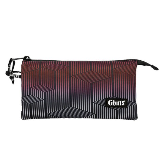 GHUTS Estojo Escolar Triplo GH109 L32 Metropolis Red 1092532 | Ref. 294.2510932