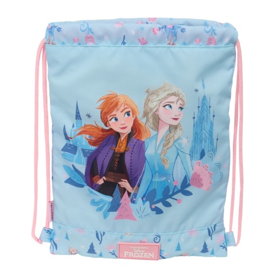 Mochila Saco Júnior 34Cm FROZEN Ice Magic Azul | Ref. 248.612573855