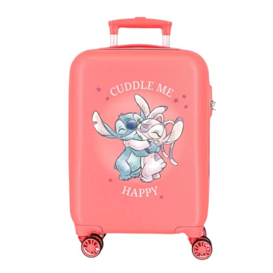 Mala de Cabine / Trolley 50cm 4R STITCH Cuddle Me Coral | Ref. 186.4041343
