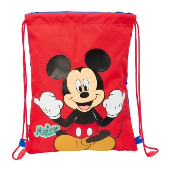 Mochila Saco Júnior 34Cm MICKEY Good Day Azul | Ref. 248.612514855
