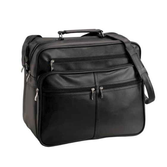 Saco / Pasta de Tiracolo c/ Asa de mão D&N 2708 Preto | Ref. 345.270801