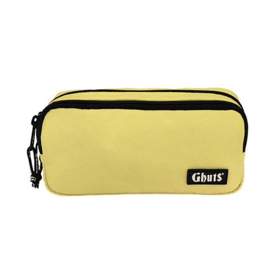 GHUTS Estojo Escolar Duplo GH128 L51 Lemon Yellow 1282551 | Ref. 294.2512851