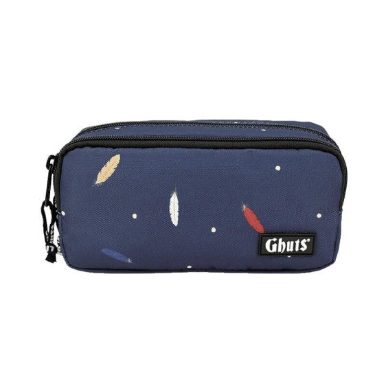 GHUTS Estojo Escolar Duplo GH128 P19 Fall Plumes 1282519 | Ref. 294.2512819