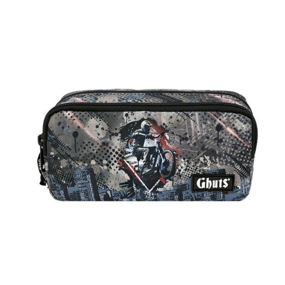 GHUTS Estojo Escolar Duplo GH128 P22 Dirt Jump 1282522 | Ref. 294.2512822