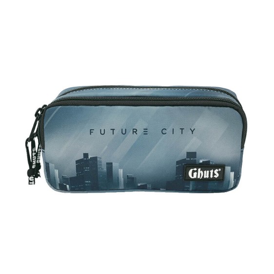GHUTS Estojo Escolar Duplo GH128 P28 Future City 1282528 | Ref. 294.2512828