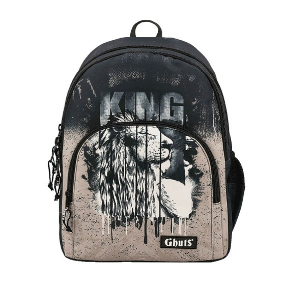 GHUTS Mochila Escolar 43cm GH131 P25 The King 1312525 | Ref. 294.2513125