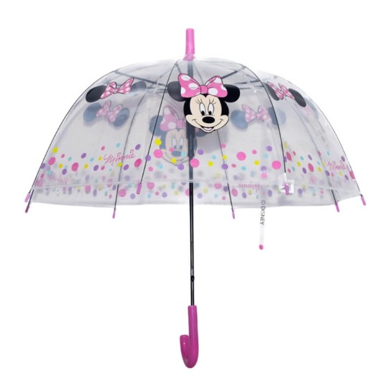 Guarda-Chuva Automático Cúpula 43.5cm MINNIE Naive Fuchsia | Ref. 248.DISMF52507777