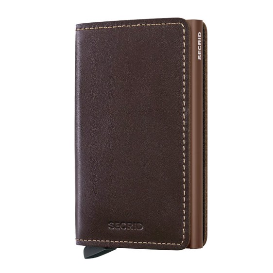 Carteira SECRID Slimwallet Original Chocolate | Ref. 297.SO-CH