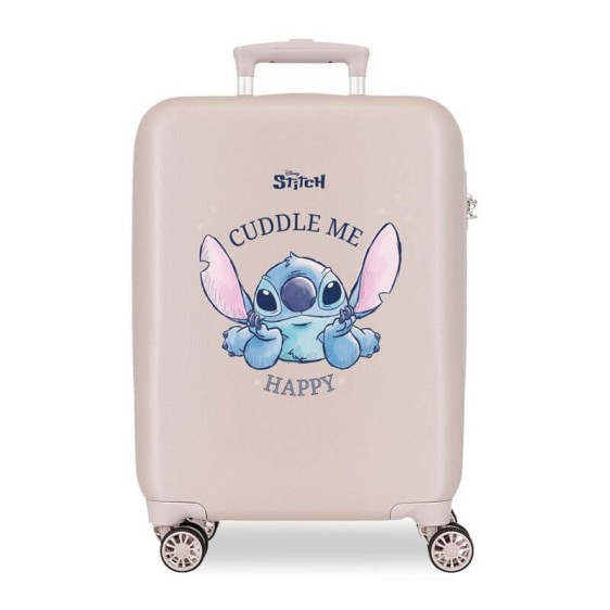 Mala de Cabine / Trolley 55cm 4R STITCH Cuddle Me Happy Bege | Ref. 186.3111141