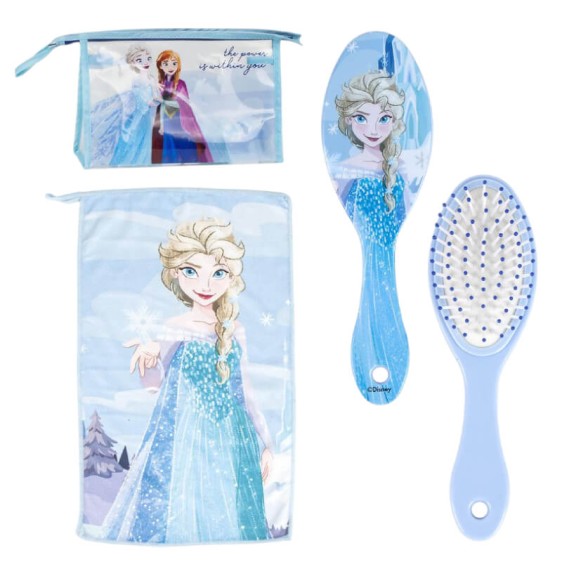 Necessaire c/ Acessórios FROZEN Azul | Ref. 299.2500003349