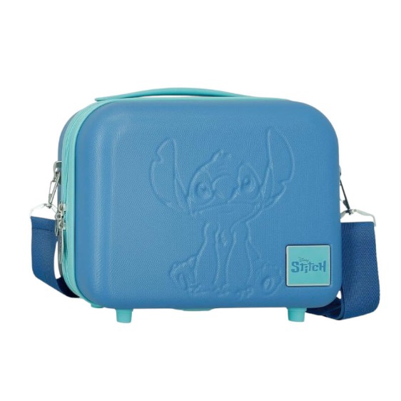 Necessaire Adaptável STITCH Traveling With Stitch Azulão | Ref. 186.5443922