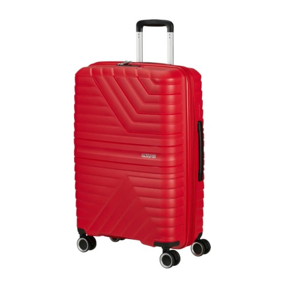 AMERICAN TOURISTER Mala Viagem Média 67cm 4R Exp. Flytwist Vermelha | Ref. 92.155266-4695