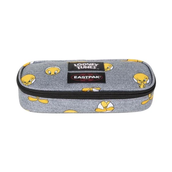 Estojo Escolar EASTPAK Oval Single Tweety Grey | Ref. 267.7178J7