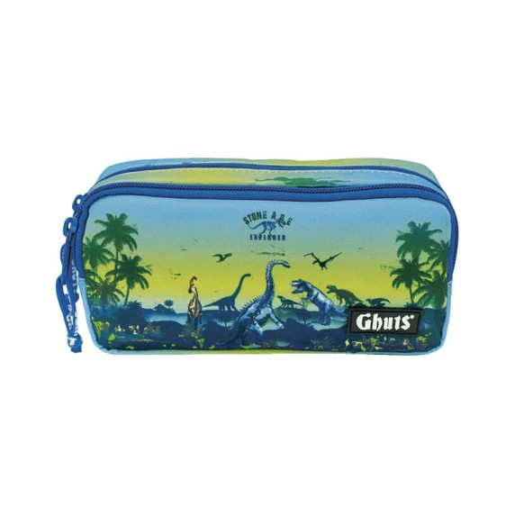 GHUTS Estojo Escolar Duplo GH225 P06 Stone Age 2252506 | Ref. 294.2522506