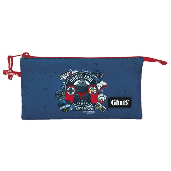 GHUTS Estojo Escolar Triplo GH224 P05 Game Zone 2242505 | Ref. 294.2522405