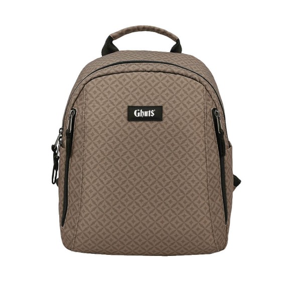 GHUTS Mochila de Senhora Casual GV231 L10 Diamonds Taupe 2312510 | Ref. 294.2523110