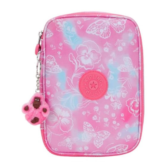 Estojo Escolar KIPLING 100 Pens Garden Clouds | Ref. 187.40KI60022PE