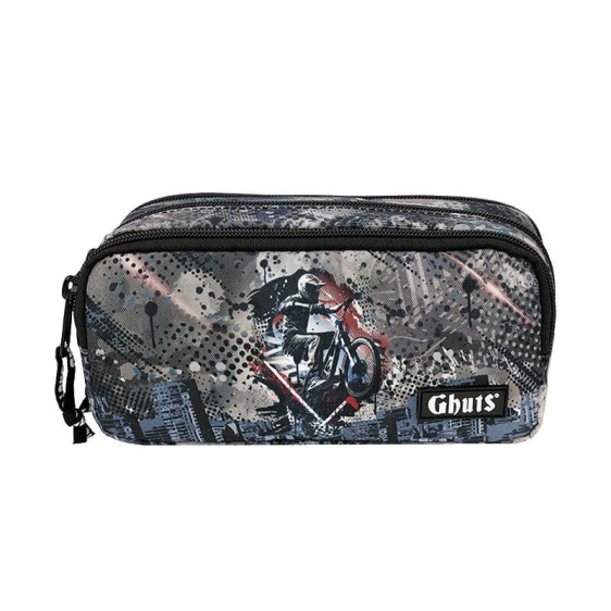 GHUTS Estojo Escolar 3 Comp. GH240 P22 Dirt Jump 2402522 | Ref. 294.2524022