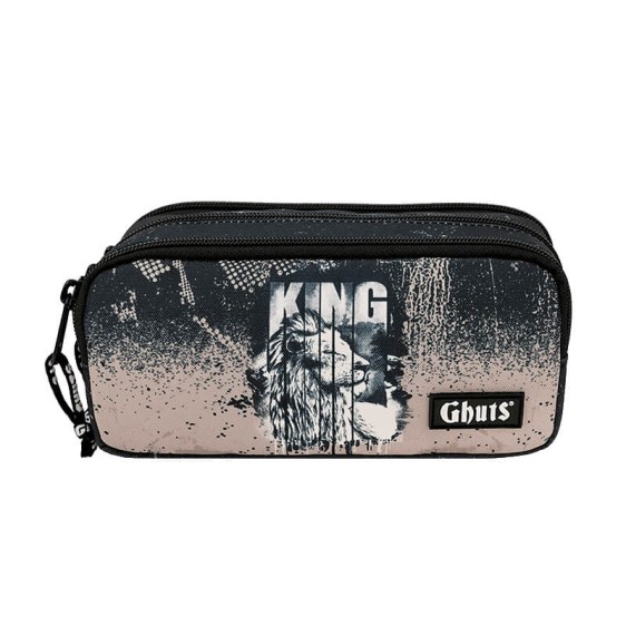 GHUTS Estojo Escolar 3 Comp. GH240 P25 The King 2402525 | Ref. 294.2524025