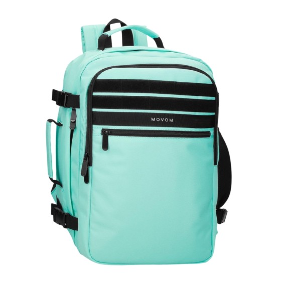 Mochila de Viagem Cabine Adap. Vueling/Wizz MOVOM Foster Turquesa | Ref. 186.5372824