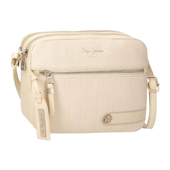 Bolsa de Tiracolo 2C PEPE JEANS Sprig Bege | Ref. 186.7915431