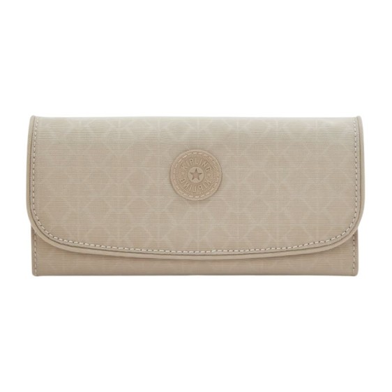 Carteira de Senhora KIPLING Money Land Sign Beige Emb | Ref. 187.40KI701596A