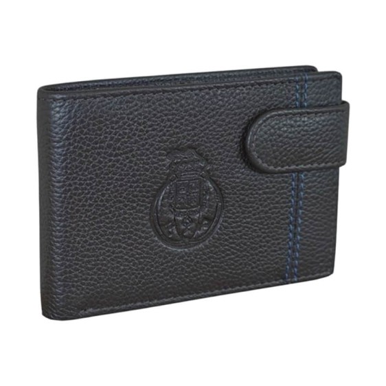 Carteira Horizontal c/ Presilha RFID 231213 FC PORTO Preta | Ref. 254.FCP231213P
