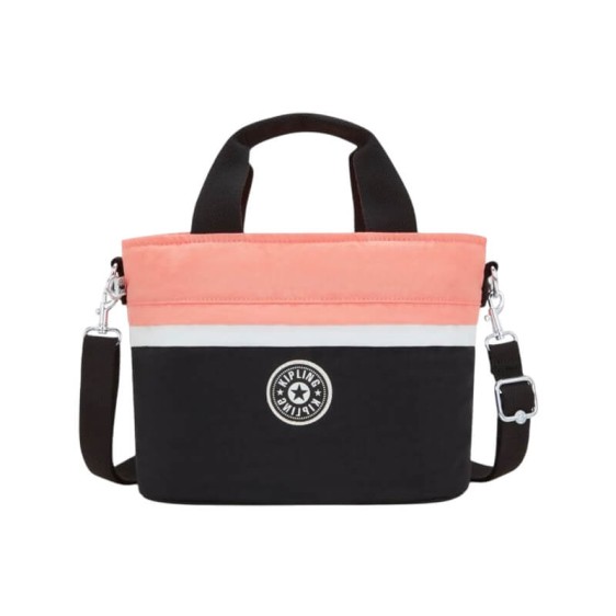 Mala de Duas Alças KIPLING Minta Jazzy Black Block | Ref. 187.40KI63704RV