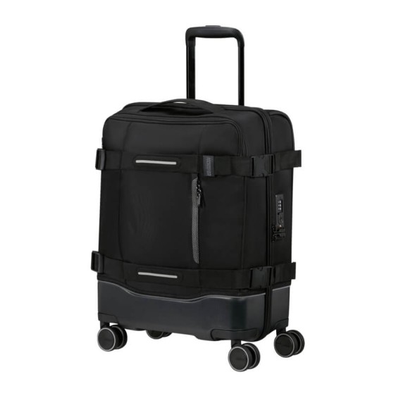 AMERICAN TOURISTER Mala de Cabine 55cm 4R Urban Track Preto Asfalto | Ref. 92.154673-0423