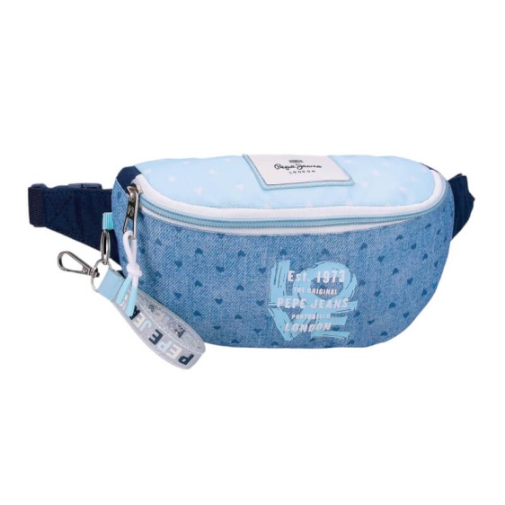 Bolsa de Cintura PEPE JEANS Noni Denim Azul Claro | Ref. 186.6824922
