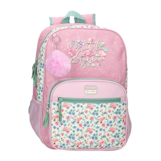 Mochila Escolar 38Cm MOVOM My Little Garden Malva | Ref. 186.3062342